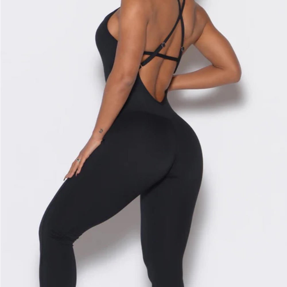 Bombshell Sportswear Black Jumpsuit - Picture 2 of 6